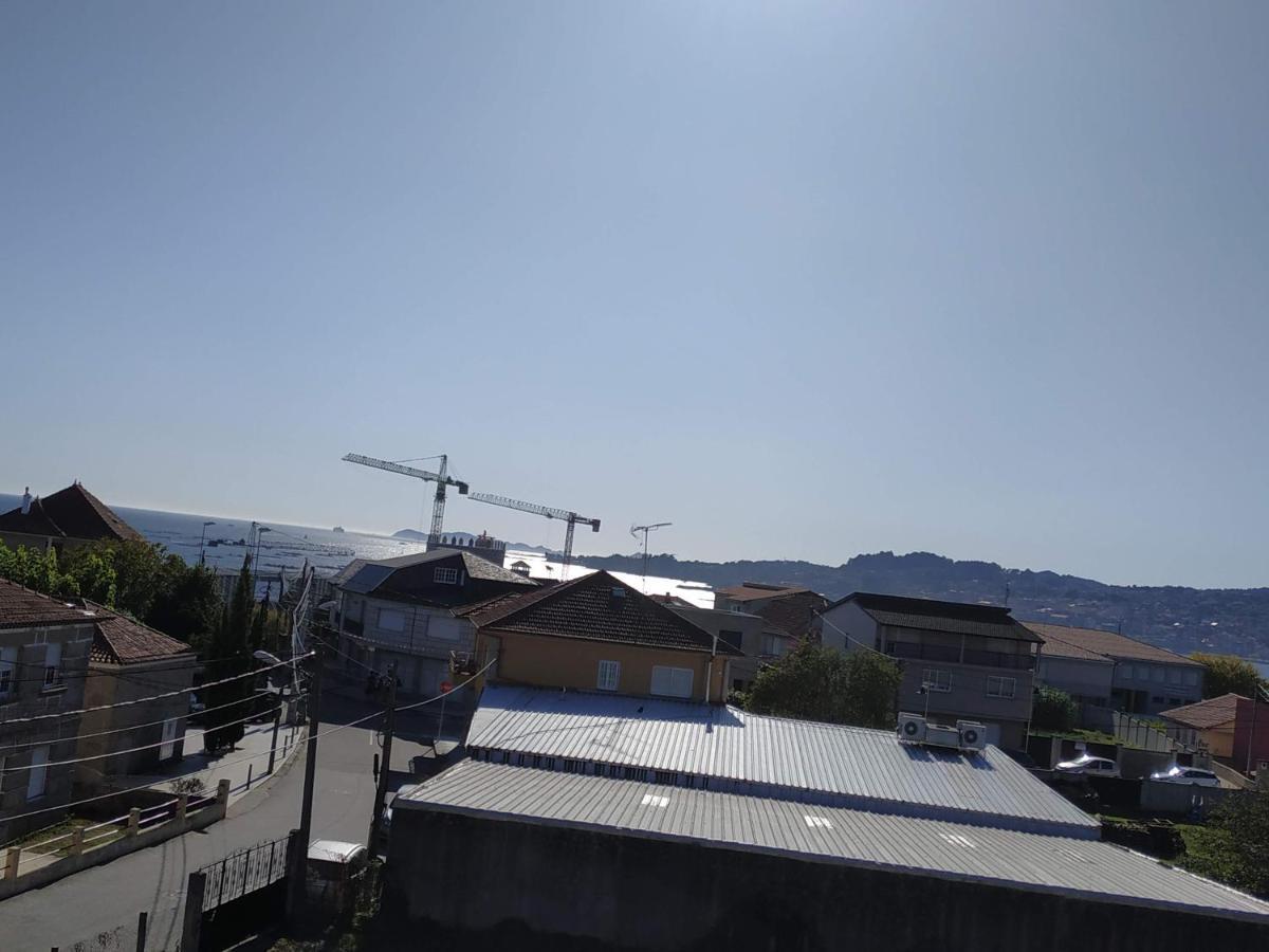 Amplio Apartamento Exterior Con Vistas A Islas Cies Moaña Eksteriør bilde