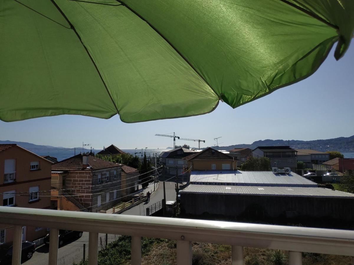 Amplio Apartamento Exterior Con Vistas A Islas Cies Moaña Eksteriør bilde